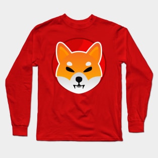 SHIB - Shiba Inu Crypto Coin Long Sleeve T-Shirt